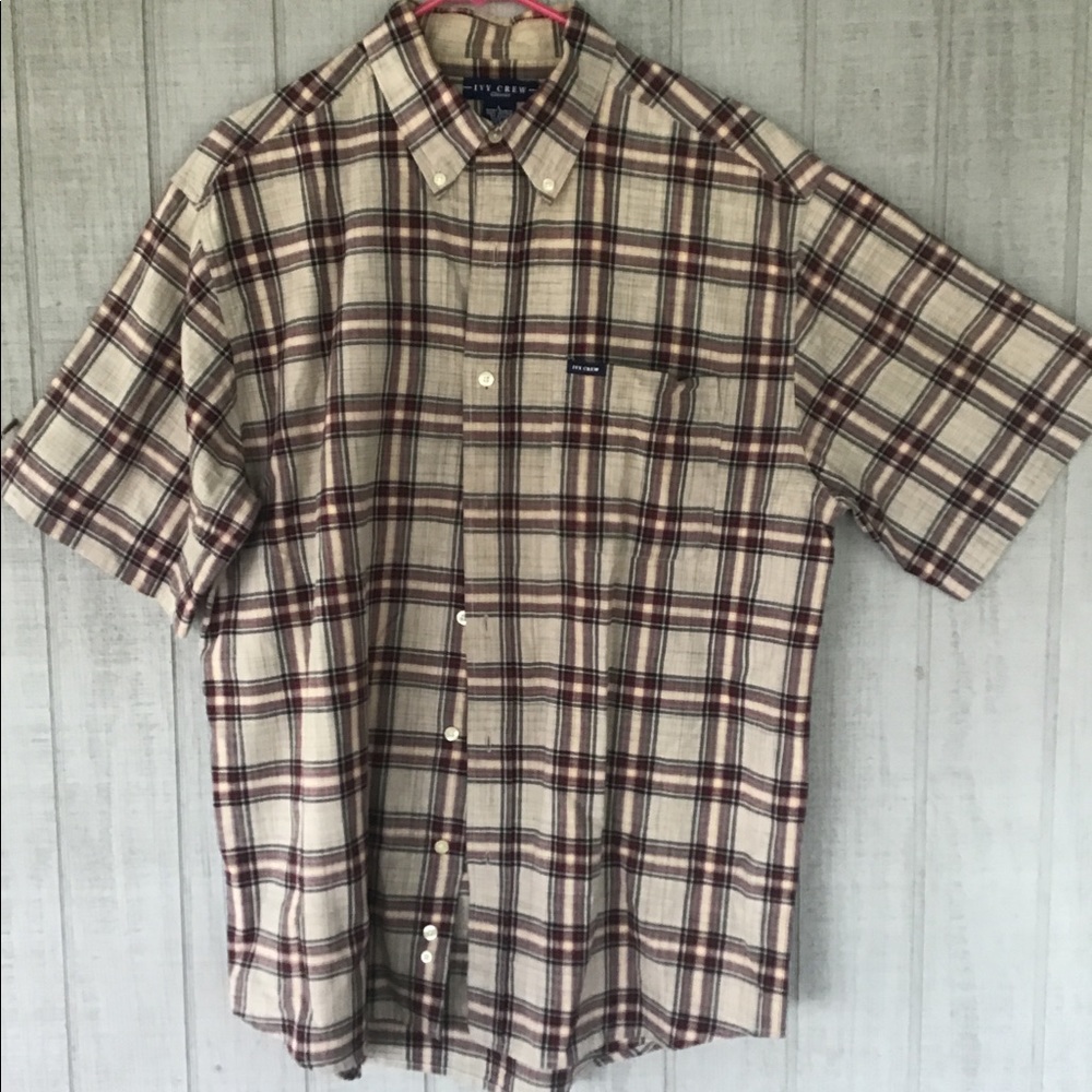 Plaid Button Up Shirt